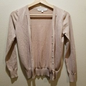 Nude colored cardigan | Custom Made 